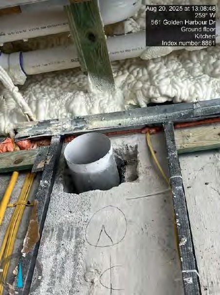 Missing bolts in structural steel beams